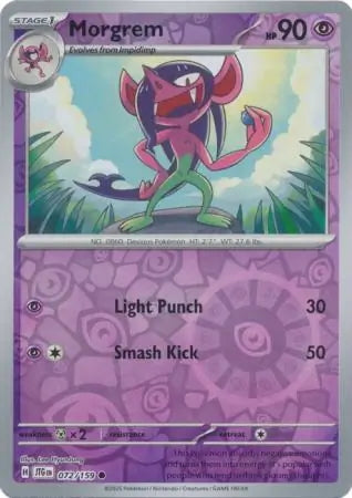 Journey Together Morgrem #72/159 reverse holo